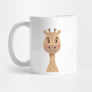 Baby Giraffe Illustration Mug